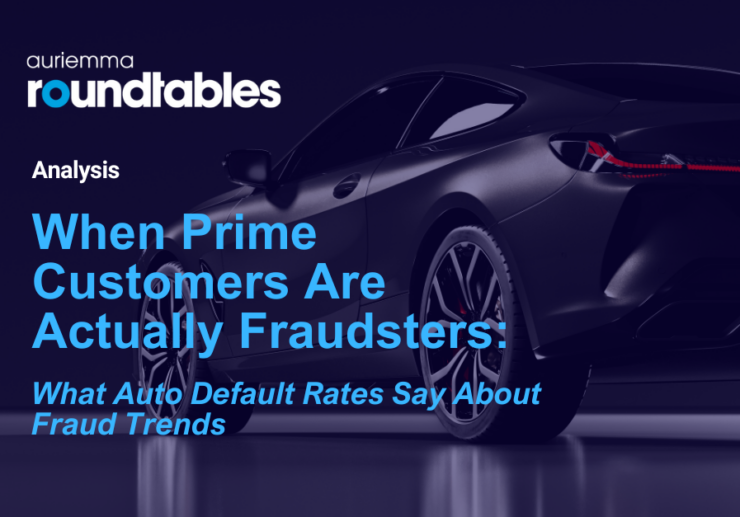When Prime Customers Are Actually Fraudsters: What Auto Default Rates Say About Fraud Trends