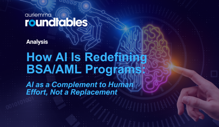 How AI Is Redefining BSA/AML Programs