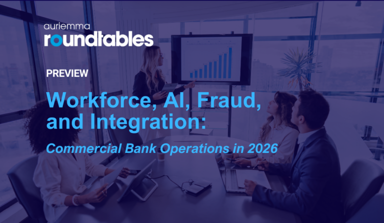 Workforce, AI, Fraud, and Integration: Commercial Bank Operations in 2026