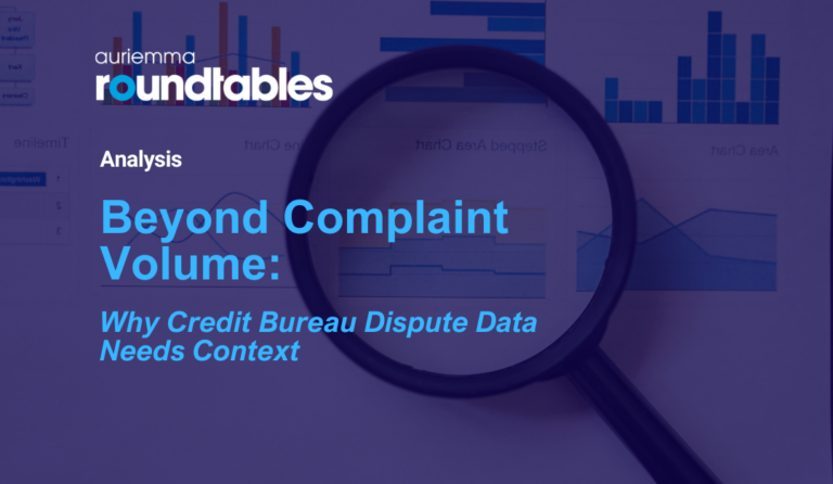 Beyond Complaint Volume: Why Credit Bureau Dispute Data Needs Context