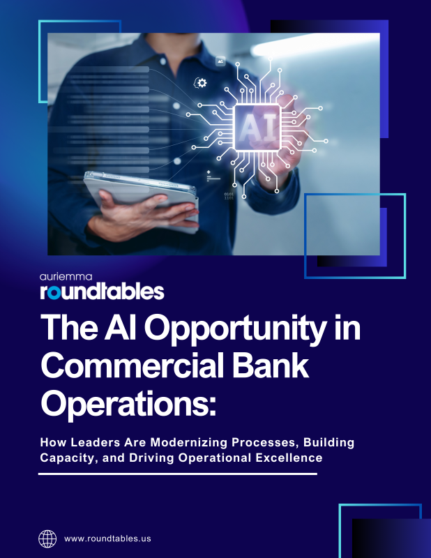 The AI Opportunity in Commercial Bank Operations